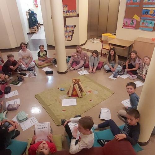 Lesenacht der 2. Klasse