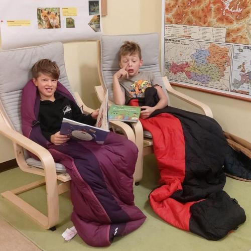 Lesenacht der 2. Klasse