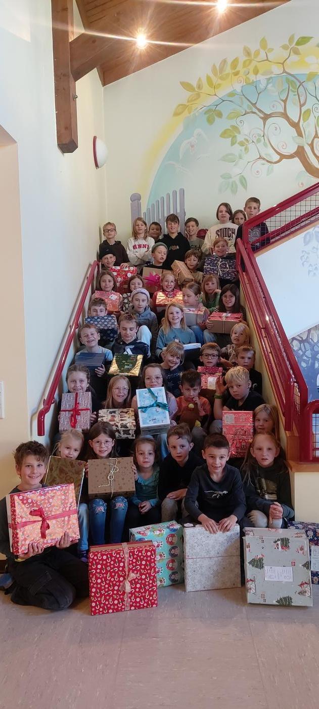 Weihnachten im Schuhkarton