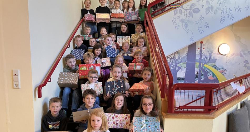 Weihnachten im Schuhkarton