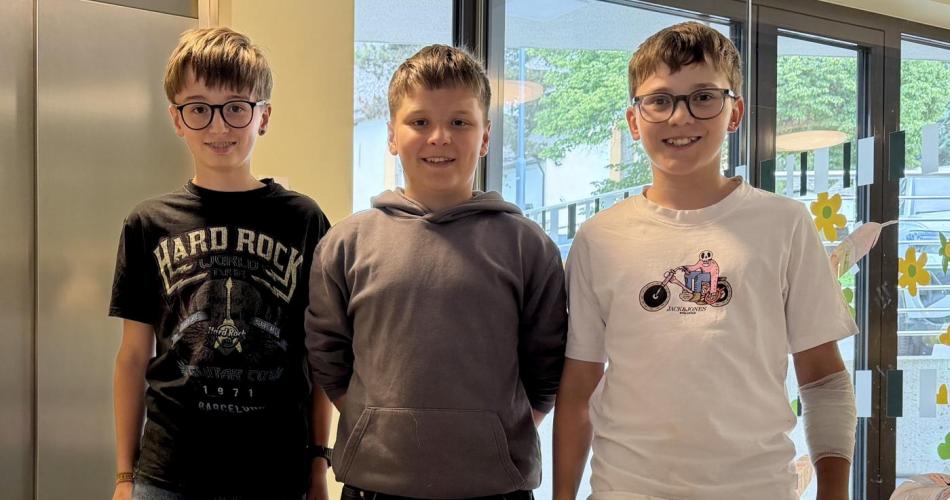 Futureday-Mittelschüler an der Volksschule